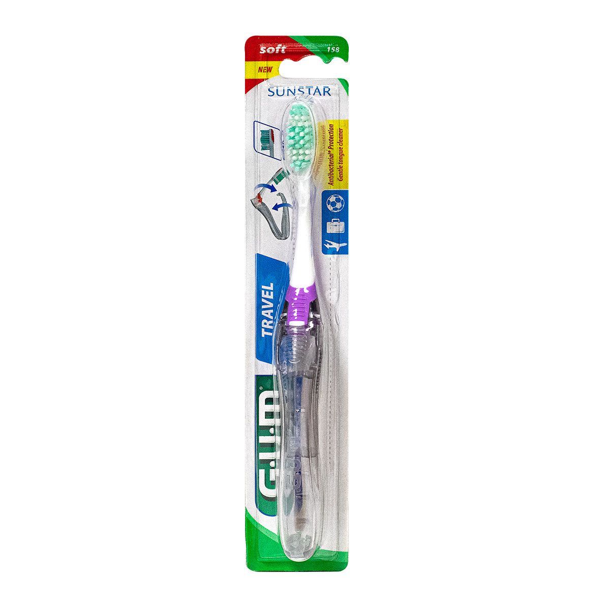 G.U.M Travel 158 Soft Oral Care Product Packaging