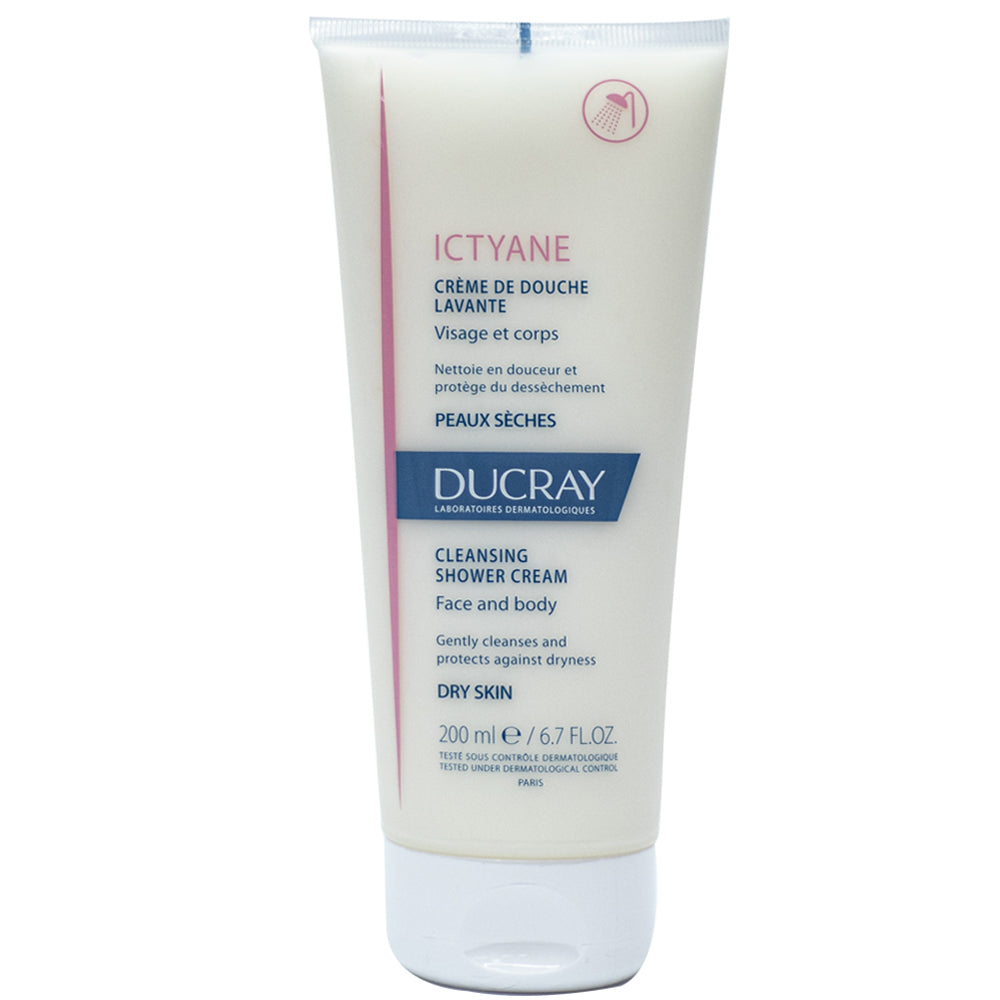 Ducray Ictyane Anti Dryness Cleansing Shower Cream