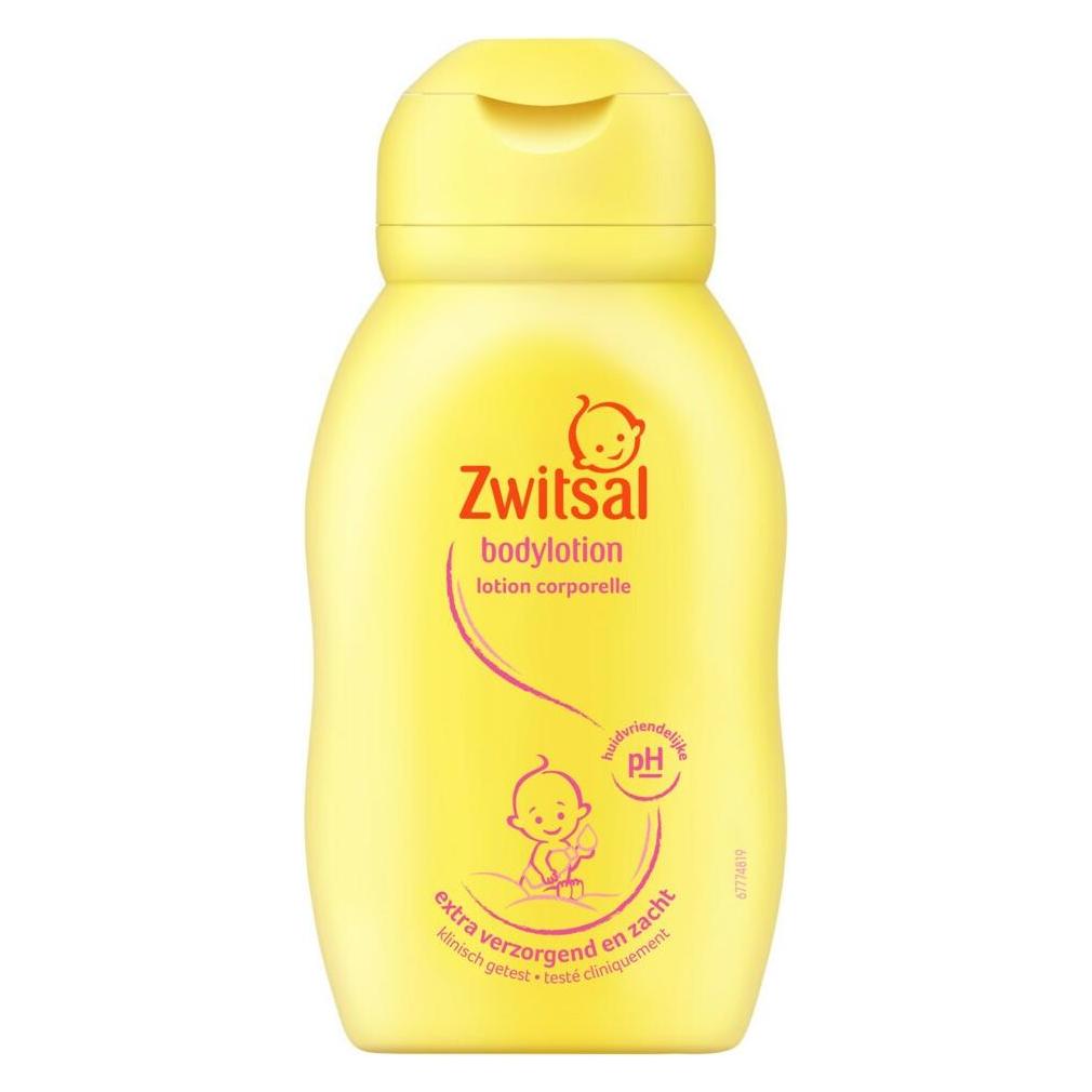 Zwitsal BodyLotion Lotion Corporelle bottle for baby skin hydration