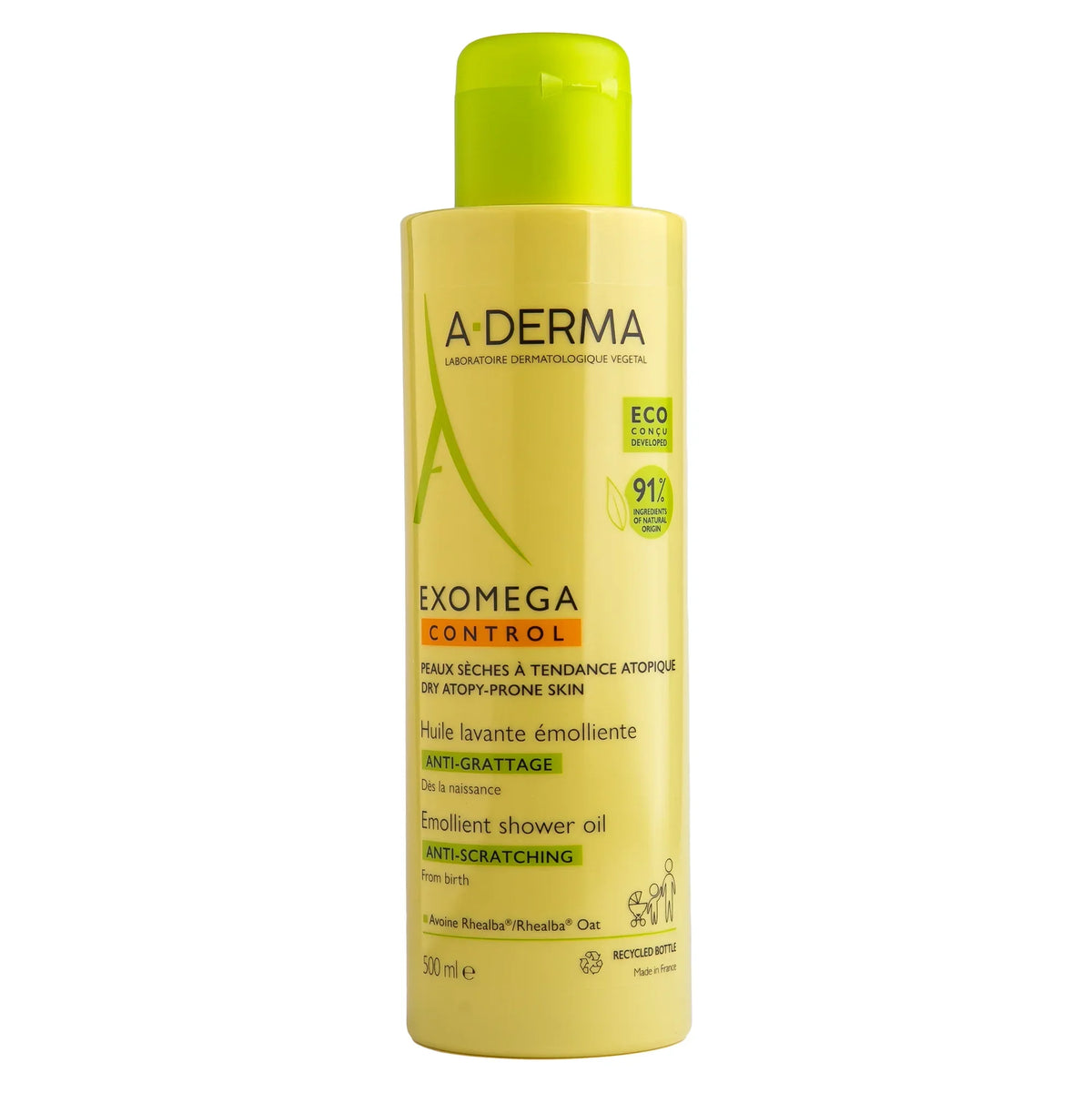 A-Derma Exomega Control Emollient Shower Oil