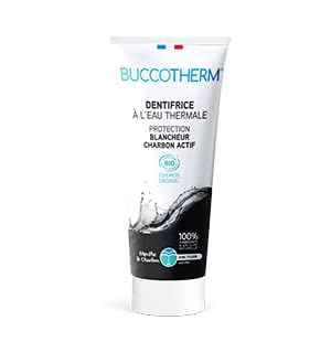 Buccotherm Whitening Charcoal Menthe Oral Care Product Packaging