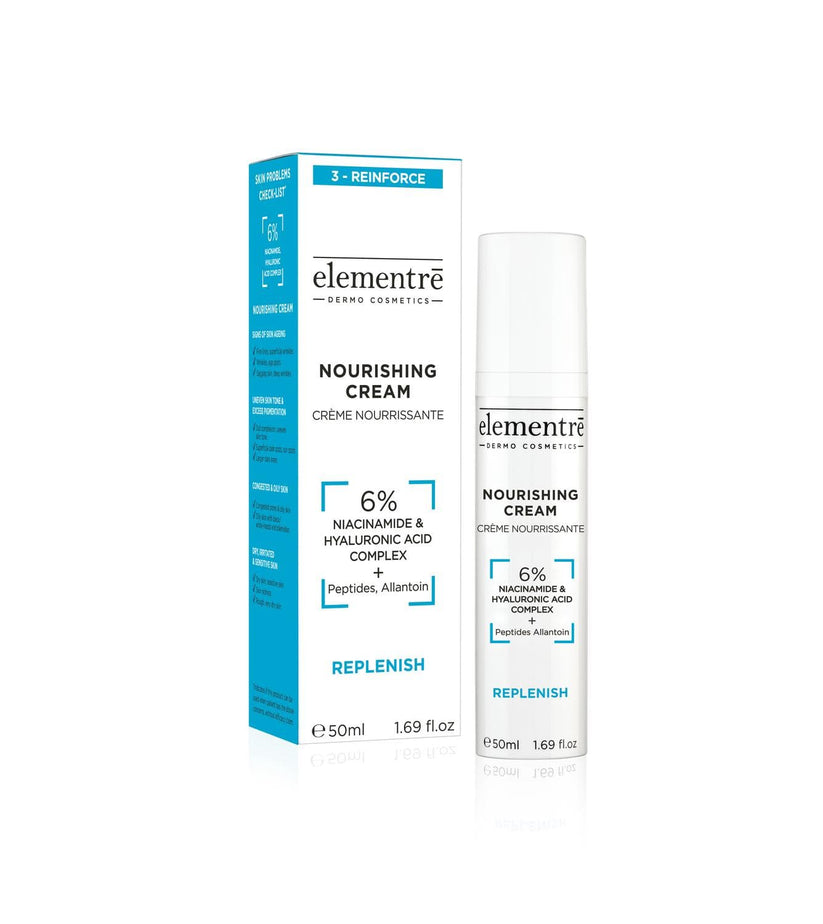 Elementre 6 HA Niacinamide Peptide Nourishing Cream 50ml