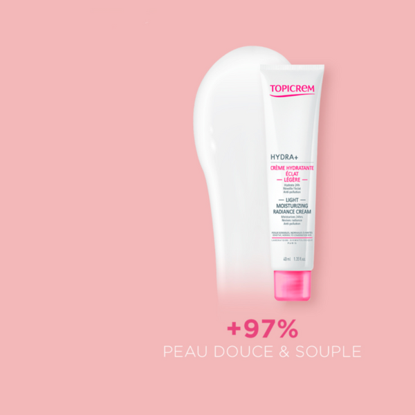 Topicrem Hydra+ Light Moisturizing Radiance Cream 40ml