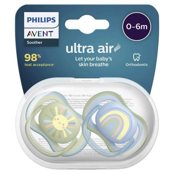 Avent ultra air 0-6 m Orthodontic