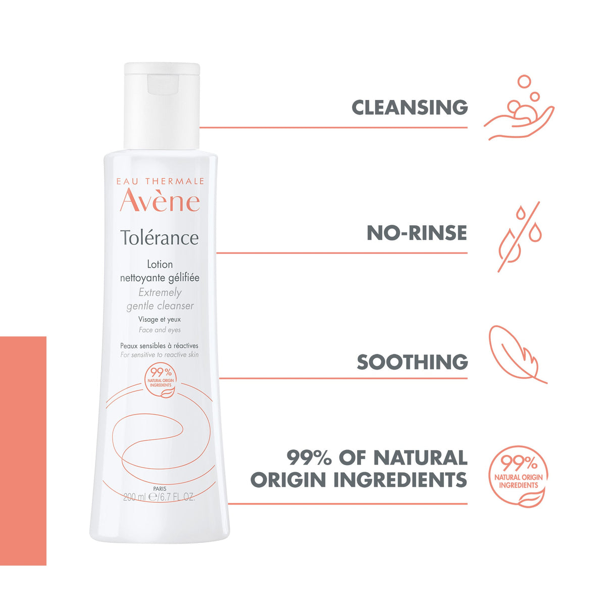 Avene Tolerance Gel Cleansing Lotion