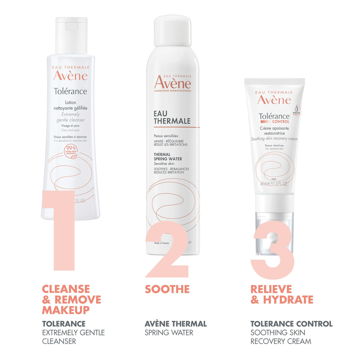 Avene Tolerance Gel Cleansing Lotion