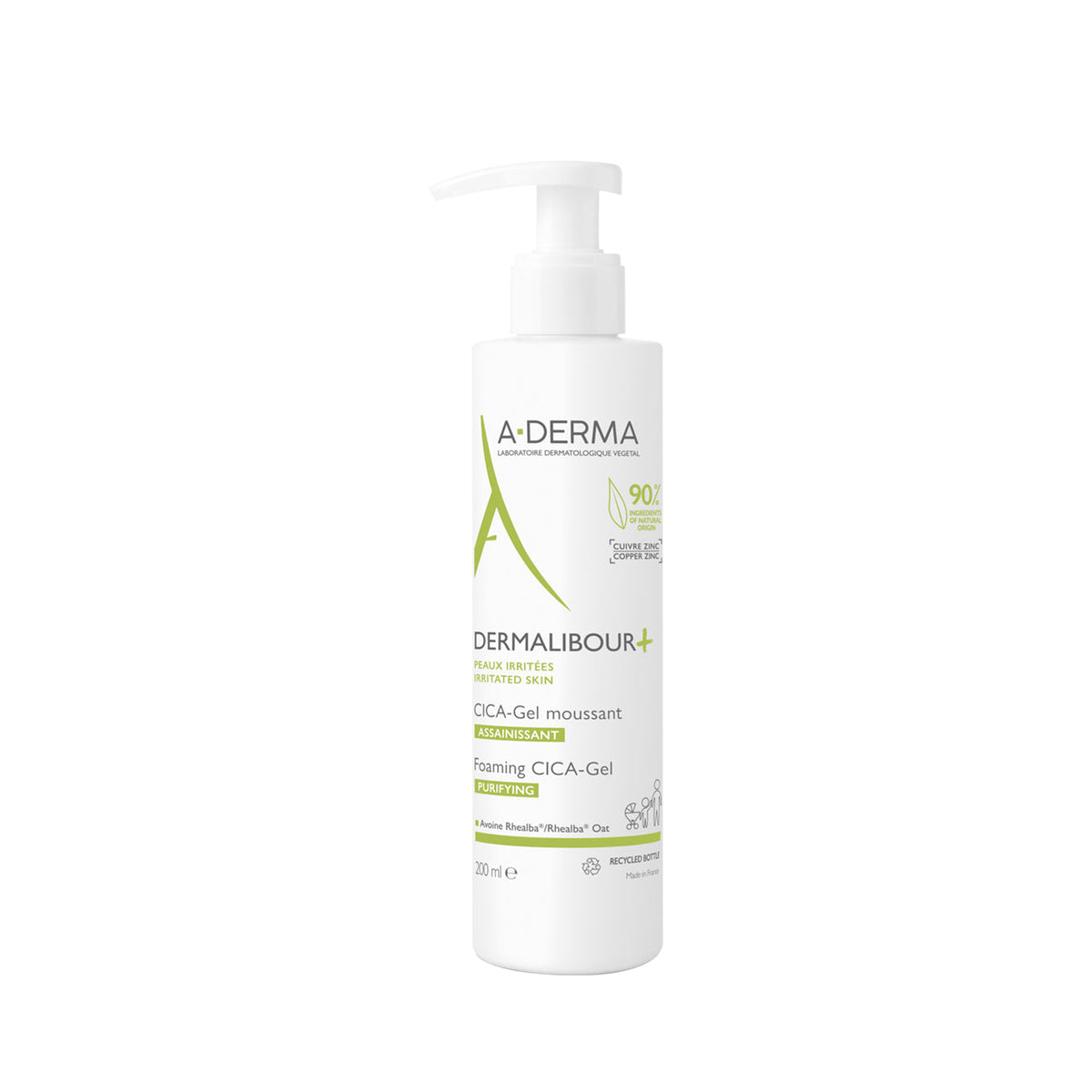 A-derma Dermalibour Cica Foaming Gel