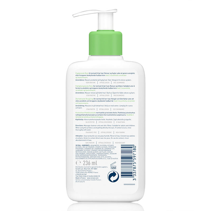 Cerave Hydrating Cleanser (473ml/236ml)