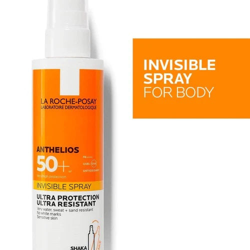 La Roche-Posay Anthelios Invisible Sunscreen Body Spray SPF 50+