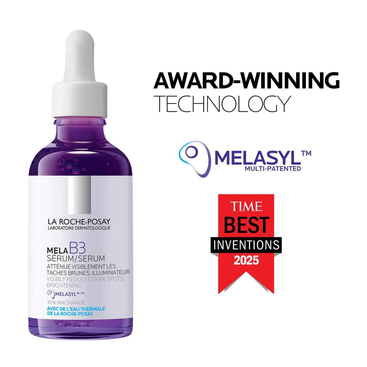 La Roche-Posay Mela B3 Anti-Dark Spots Concentrate Serum with Niacinamide for All Skin Types 30ml