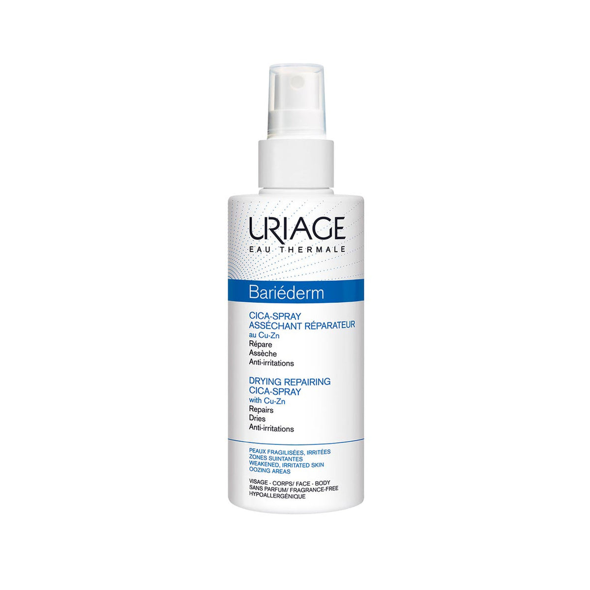 Uriage Drying Repairing Spray With Copper-Zinc