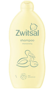 Zwitsal Baby Shampoo bottle for gentle tear-free hair washing