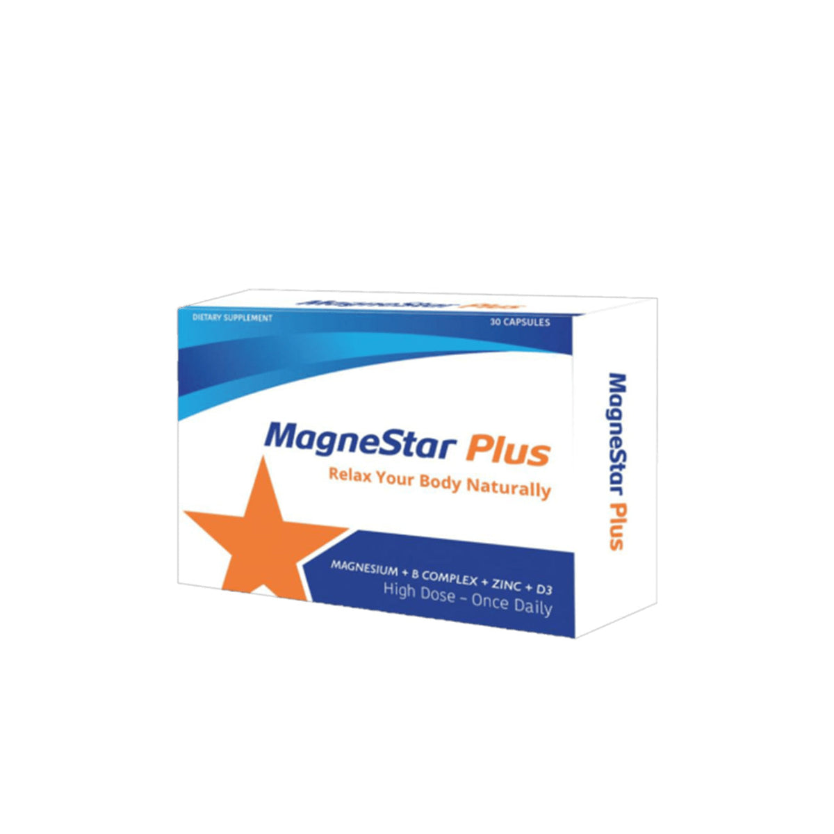 Pharma Supplements Magnestar Plus Product Packaging