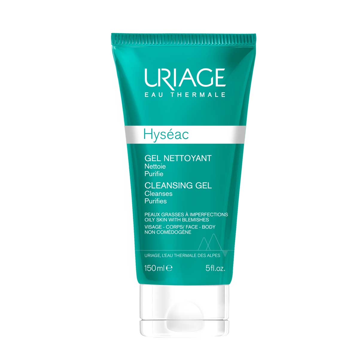 Uriage Hyséac Purifying Cleansing Gel 150ml tube for oily blemish-prone skin