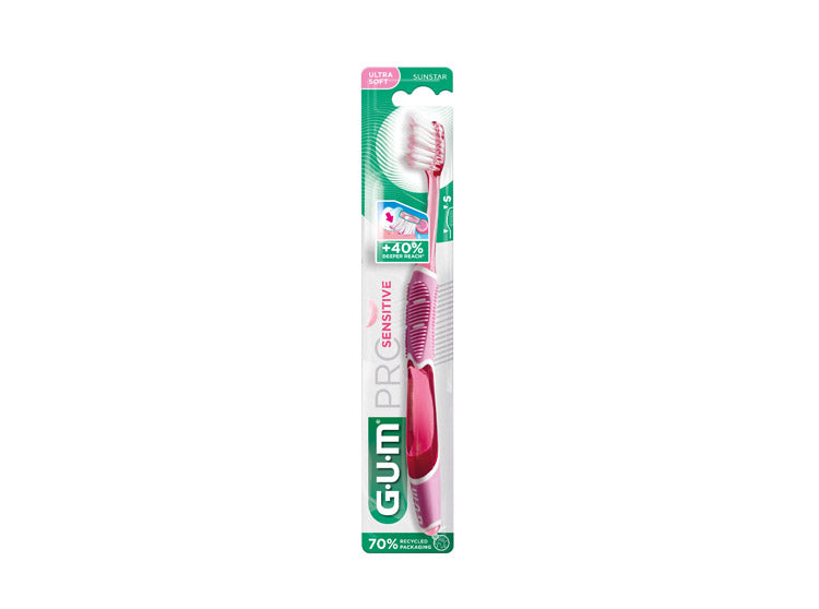 G.U.M Pro Sensitive 510 Soft Oral Care Product Packaging