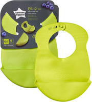 tommee tippee roll n go bib 6 m+ bavoir crumb catcher