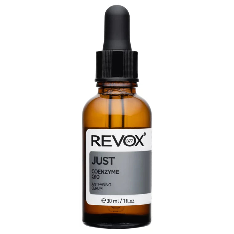 Revox Just Coenzyme Q10 dropper bottle for anti-wrinkle care