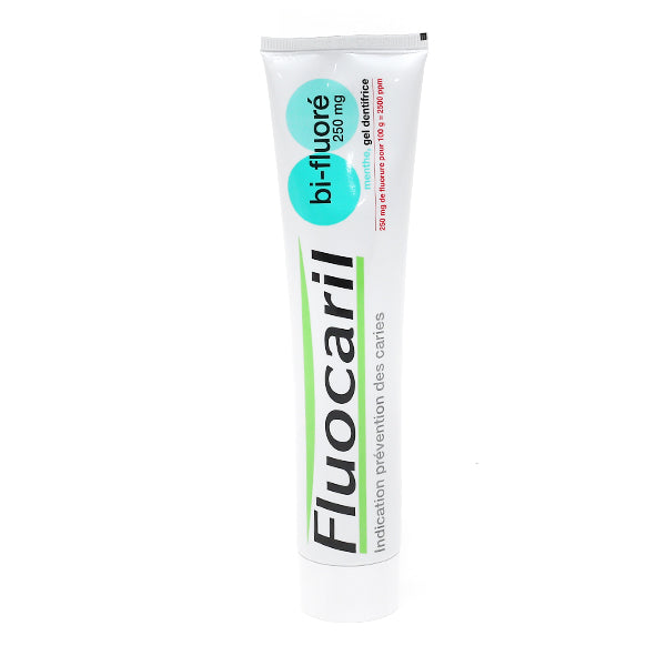 U.labs Fluocaril Bi-Fluoré 250MG Prevention Des Caries Menthe Oral Care Product Packaging