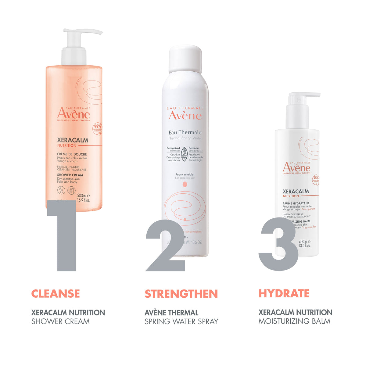 Avene Xeracalm Nutrition Shower Cream
