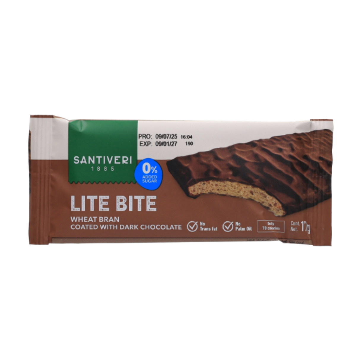 Lite Bite Lite Bite Dark Chocolate Product Packaging
