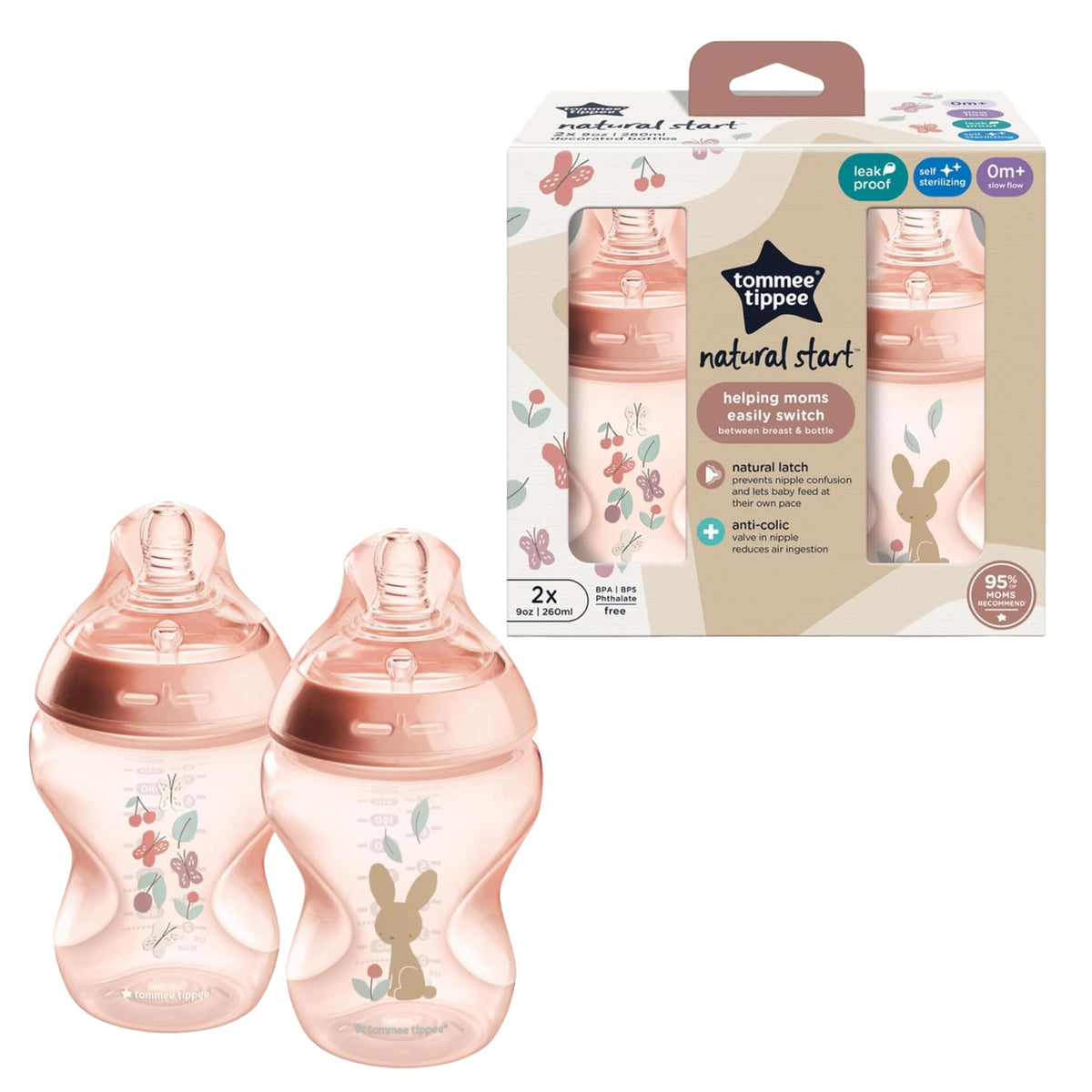 Generic Natural Start Helping Mums Easily Switch Between Breast & Bottle (salmon) 0m+ Baby Product