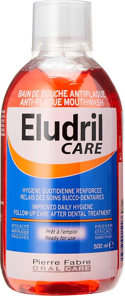  Eludril Care Anti-Plaque Oral Care Product Packaging
