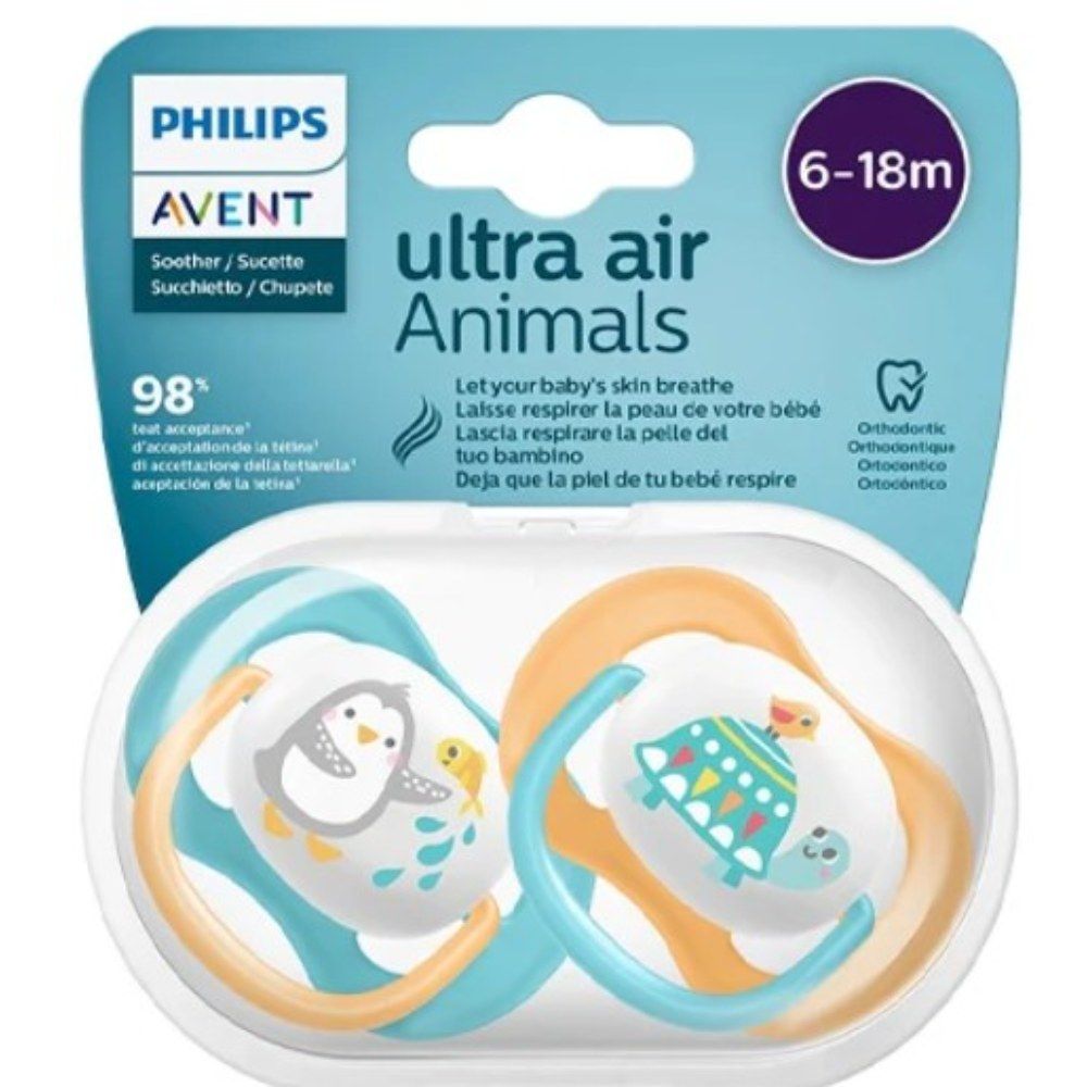 Avent ultra air animals 6-18+m Orthodontic