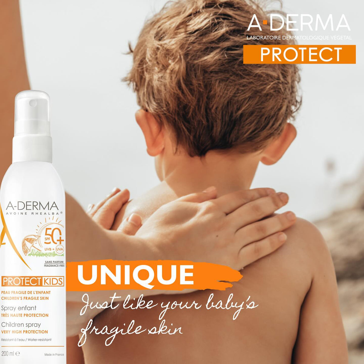 A-Derma Protect Children Spray SPF 50+ 200ml