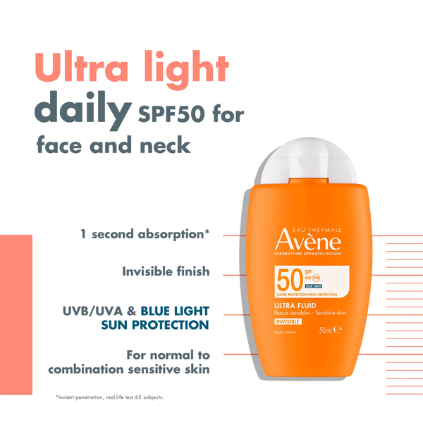 Avene Sunscreen Fluid SPF 50+