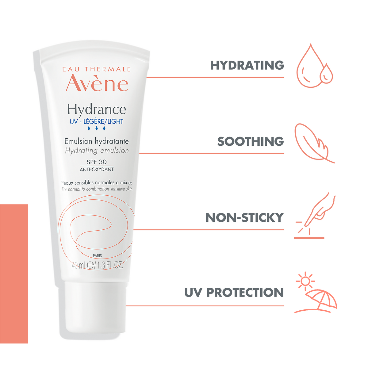 Avene Hydrance UV Light SPF30 Emulsion