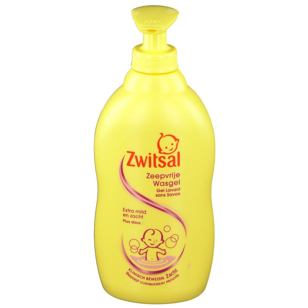 Zwitsal Gel Lavant Sans Savon soap-free baby wash bottle
