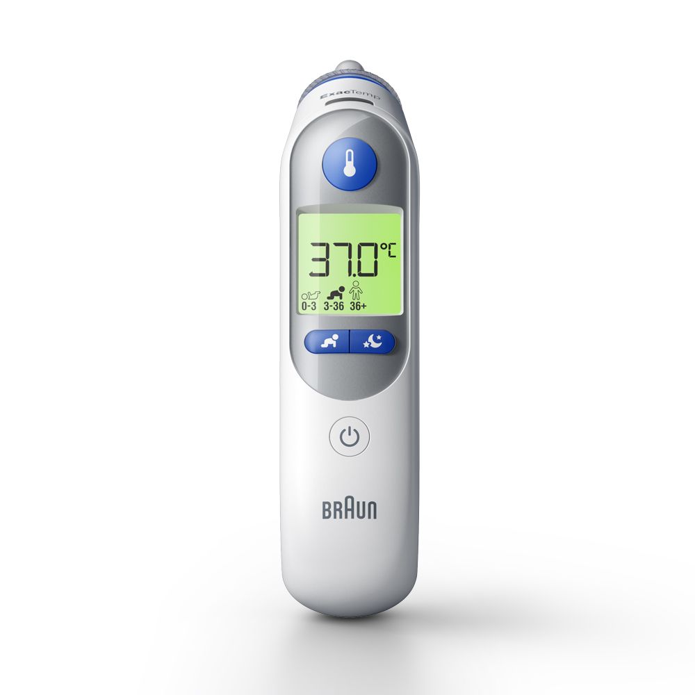 Braun ThermoScan 7 digital ear thermometer with Age Precision display