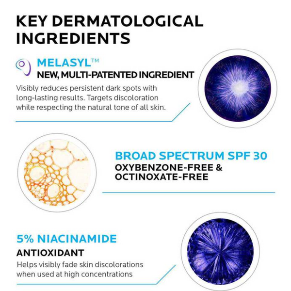 La Roche-Posay Mela B3 Anti-Dark Spots Concentrate Cream SPF30 with Niacinamide for All Skin Types 40ml