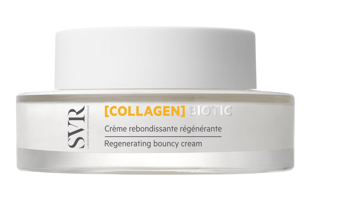 SVR Collagen Biotic firming face cream jar for skin elasticity
