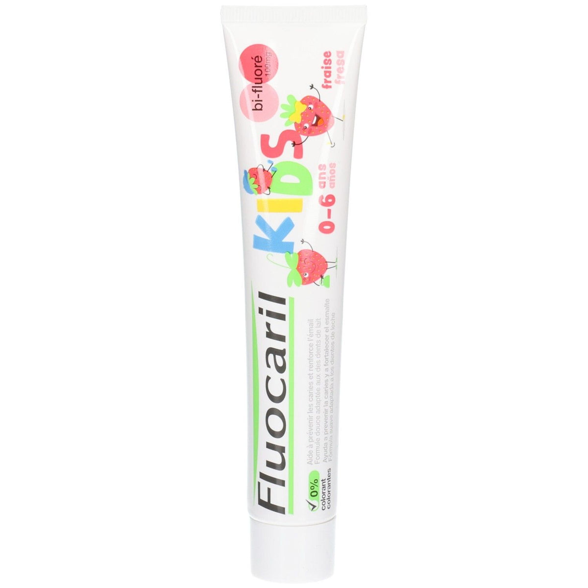U.labs Fluocaril 0-6 Ans Bi-Fluoré Fraise Oral Care Product Packaging