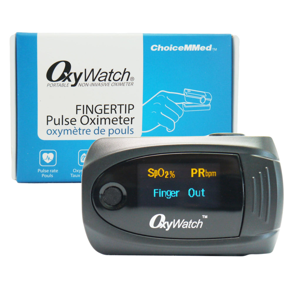 ChoiceMMed OxyWatch Fingertip Pulse Oximeter device