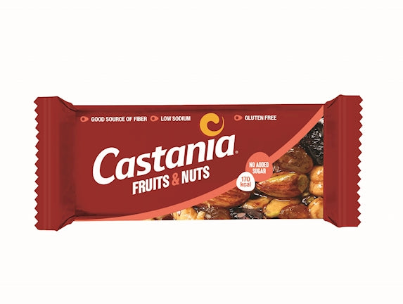 Castania Castania Bar Fruits & Nuts Product Packaging
