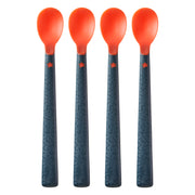 Generic Heating Sensing Soft Weaning Spoon Long Reach Handles Turns Green If Food Is Too Hot 4m+ Baby Product