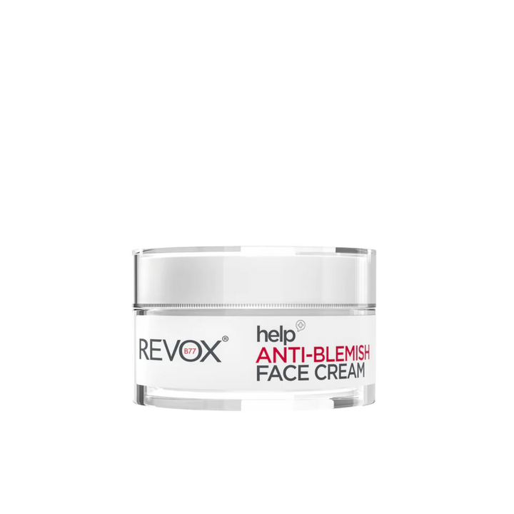Revox Anti-Blemish Face Cream tube for spot control and acne