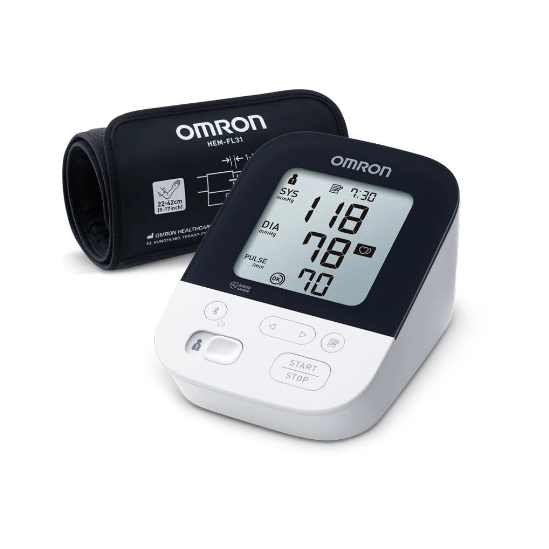Omron M4 Intelli IT Blood Pressure Monitor device with smartphone app