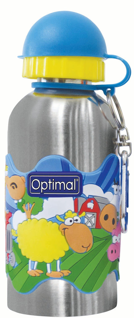 Optimal Optimal Stainless Steel Water Bottle OPB-2010 12 m+ (green And Blue) Baby Product