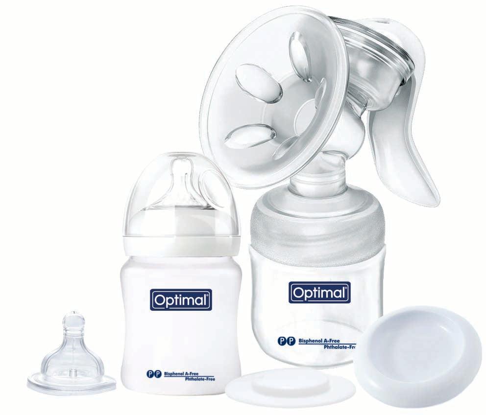 Optimal Natural-Fit Manual Breast Pump device