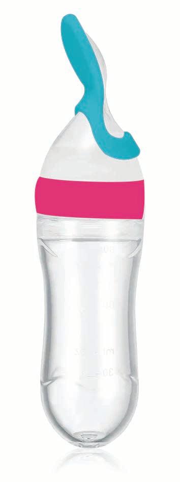Optimal Optimal Squeeze Feeder 6 -24m (pink And Blue) Baby Product