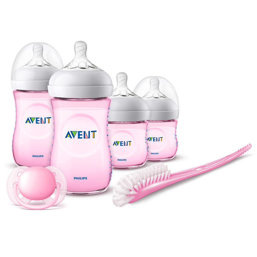 Philips Avent Avent Natural Response Coffret Cadeau Nouveau-Né (pink Color Teat 2 & 3) Baby Product