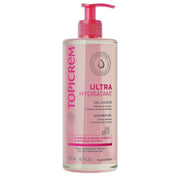 Topicrem Ultra Hydratant Gel Douche bottle for sensitive dry skin