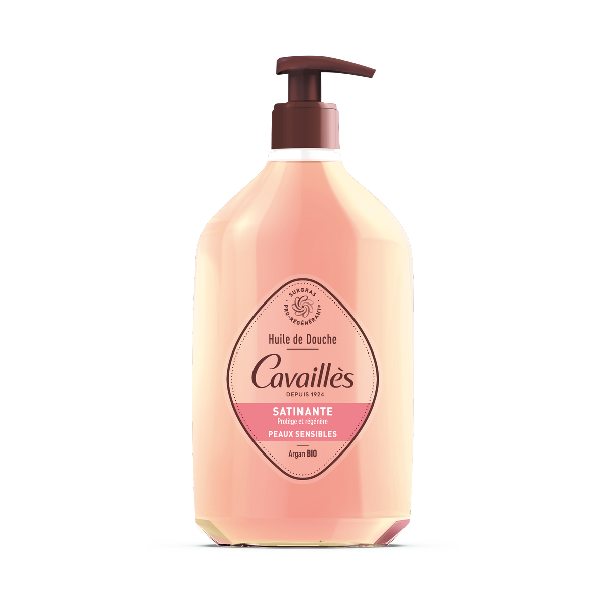Rogé Cavaillès Huile Bain et Douche Satinante bottle for dry skin
