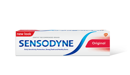 Haleon Sensodyne Original White Oral Care Product Packaging