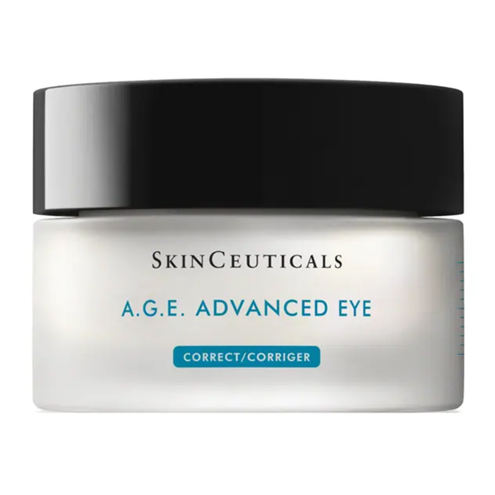 SkinCeuticals AGE Advanced Eye cream jar for crow's feet and dark circles
