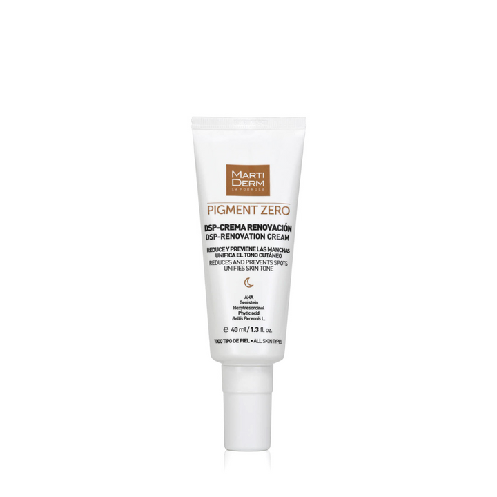 Martiderm Pigment Zero DSP-Renovation Cream tube for dark spot renewal