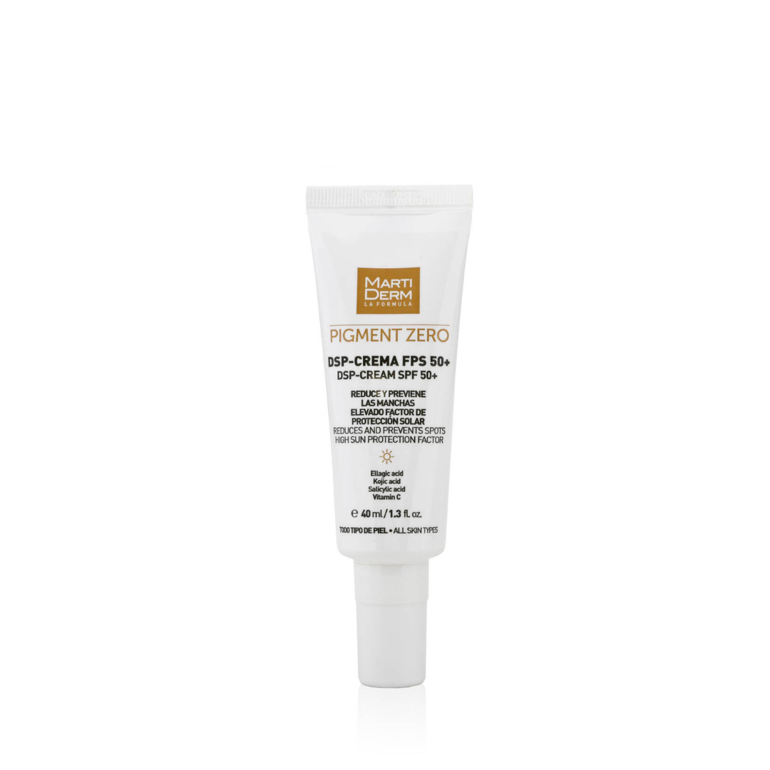 Martiderm Pigment Zero DSP-Crema FPS 50+ tube for hyperpigmentation sun protection